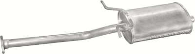 Глушитель Mitsubishi L300 (Мицубиси Л300) 14.121 Глушитель Mitsubishi L300 (Мицубиси Л300) 14.121