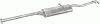 Глушитель Mercedes A190 - W168 (Мерседес A190 - W168) 13.180